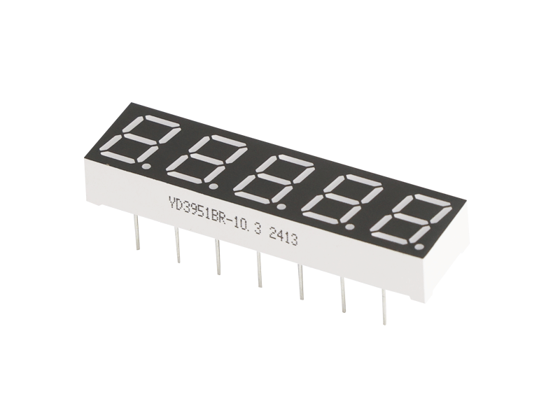 0.39英寸5位數(shù)碼管