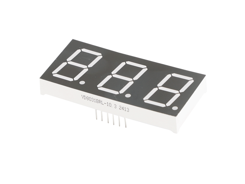 0.8英寸3位數(shù)碼管